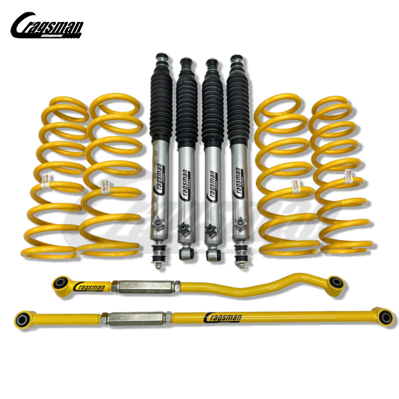 Cragaman /Lc80/150 /Shock Absorption Modification 10-Stage Soft and Hard Adjustable Oil-Gas Shock Absorber 2- 3-4inch