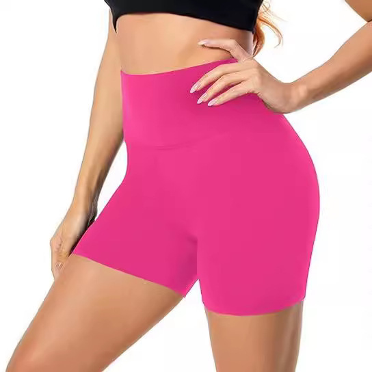 2024 Summer Cross-border Foreign Trade Women's High Waist Shorts Fitness Exercise Running Yoga Fitness Shorts 2024 Summer Cross-border Foreign Trade Women's High Waist Shorts Fitness Exercise Running Yoga Fitness Shorts