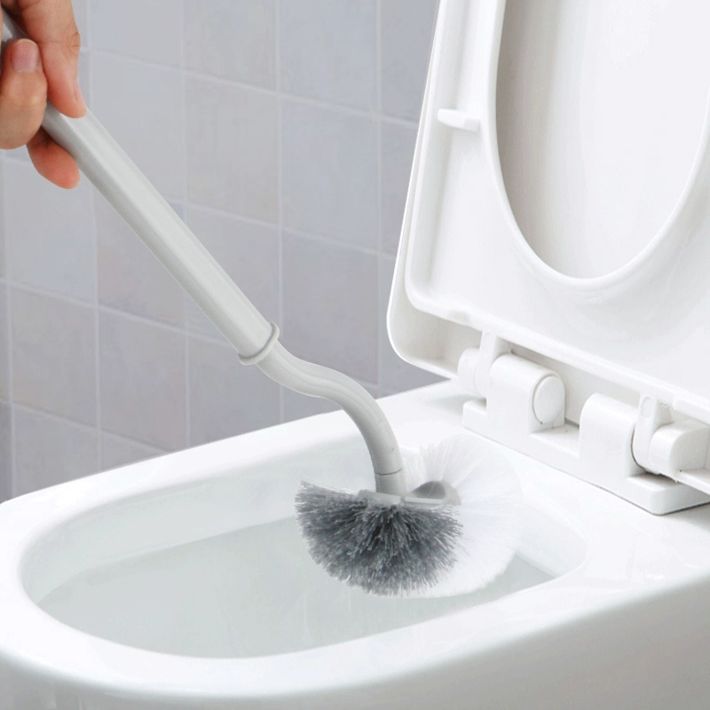 Щетка для унитаза в японском стиле без мертвого угла
