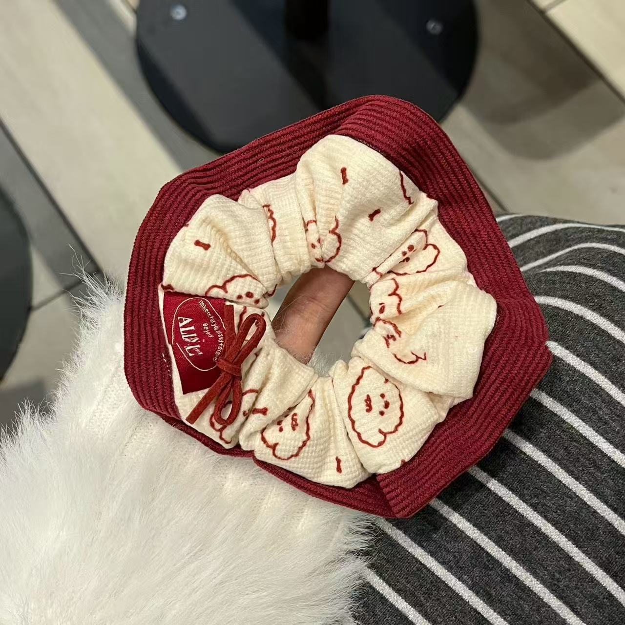 AL Hair Ring No.52 - Arroz rojo para perros