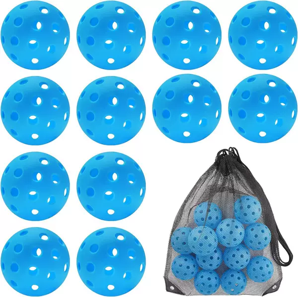 Foreign Trade 40-Hole Pickleball Hole Ball Pickleball Balls 74mm Injection Molded Ball Outdoor Competition Ball