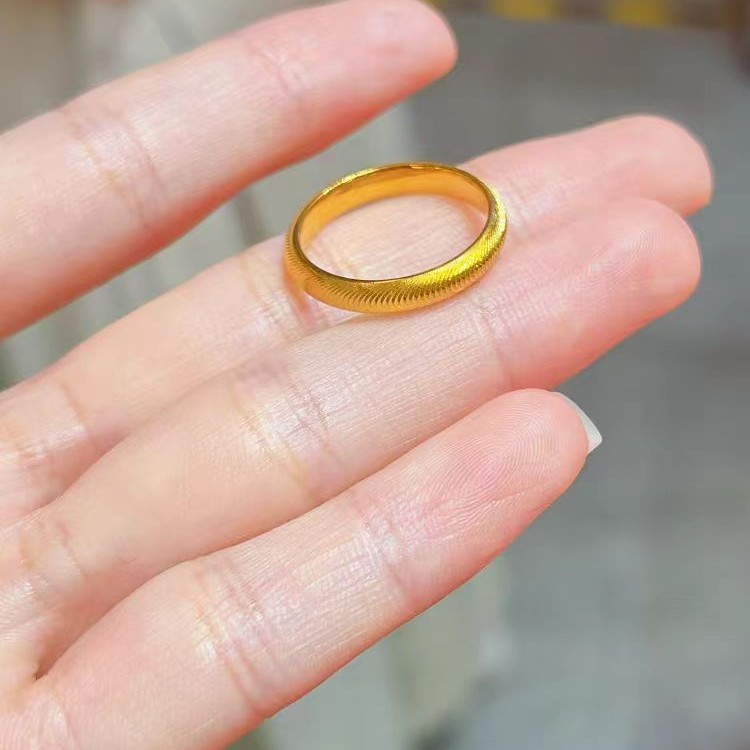 沙金饰品新中式轻奢国潮风猫眼戒指女款设计百搭小众高级感首饰品|undefined