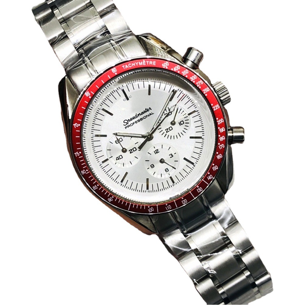 Reloj mecánico automático Speedmaster Red Circle Reloj mecánico completamente automático Reloj Danny Lu.