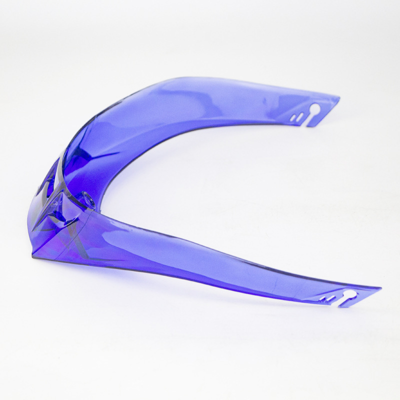 Motorcycle Helmet Gp Tail Fin Adapts to Gp/Corsa/Gpr Helmet Model Personalized Modified Large Tail Fin Helmet Accessories