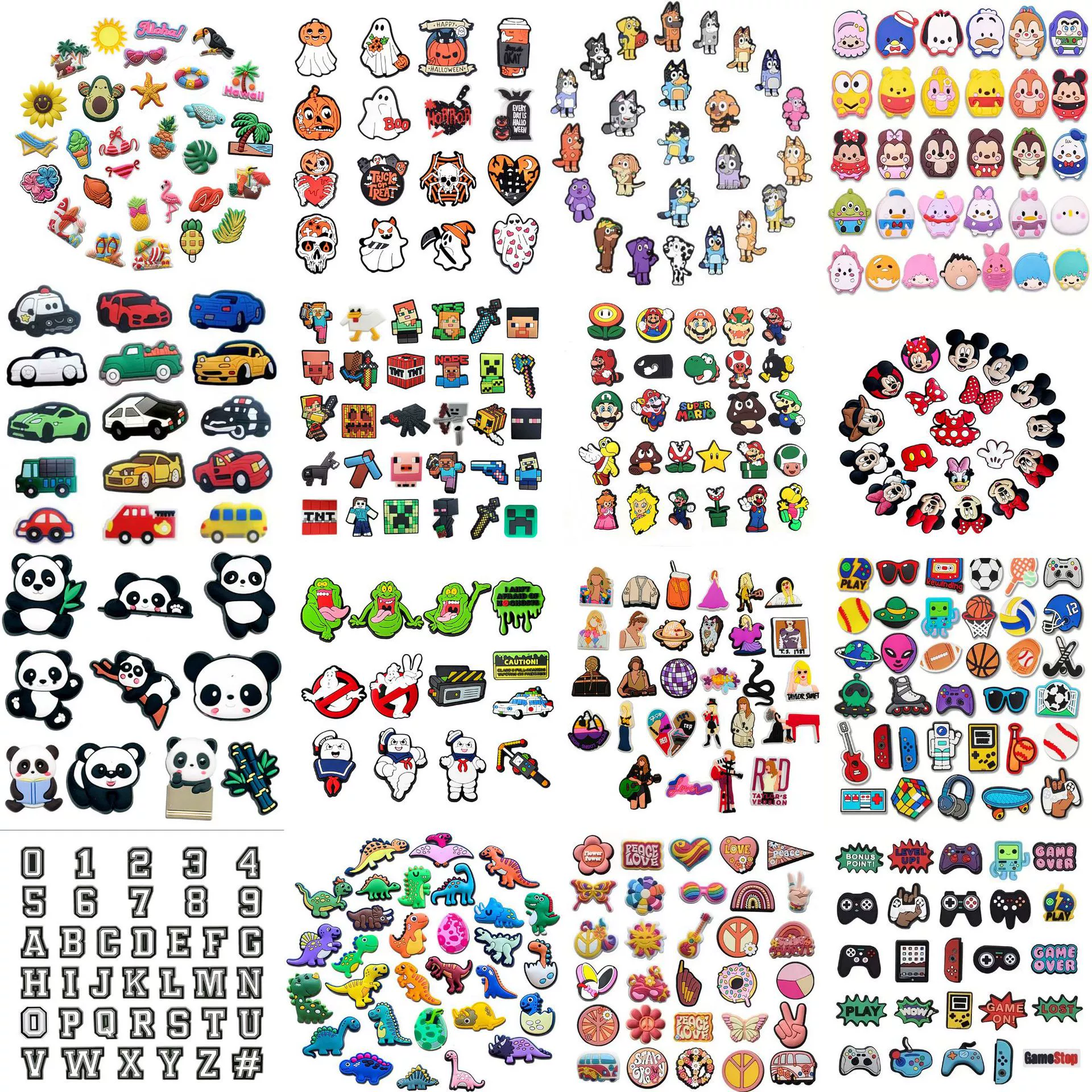 Трансграничная электронной коммерции DIY обувь застежка обувь цветочный набор пещерная обувь садовая обувь съемная декоративная пряжка подходит для обуви