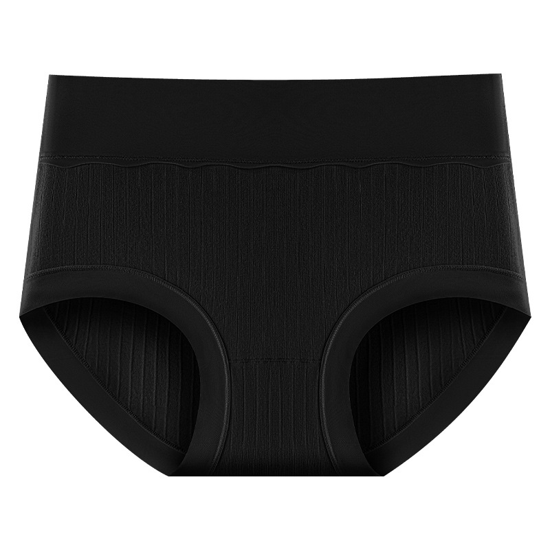 Las mujeres de seda de morera de algodón puro, entrepierna antibacteriana 2024, nueva cintura alta, abdomen ligero, levantamiento de cadera, calzoncillos bóxer sin costuras, refrescante