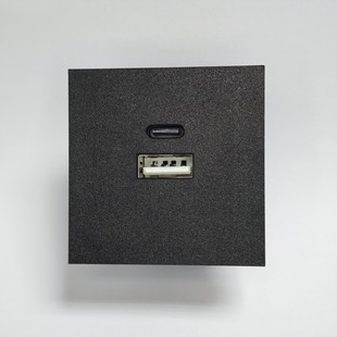 45*45 Desktop Usb+ Top C Charging Interface Socket