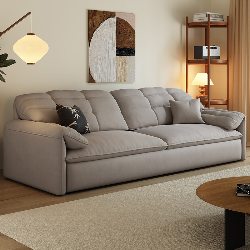 Italian Minimalist Baxter Elephant Ear Sofa Bed Foldableing Dual-Purpose Small Apartment Multi-Functional Living Room Sofa