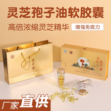 大别山灵芝孢子油高三萜破壁灵芝孢子粉高含量萃取胶囊源头厂家