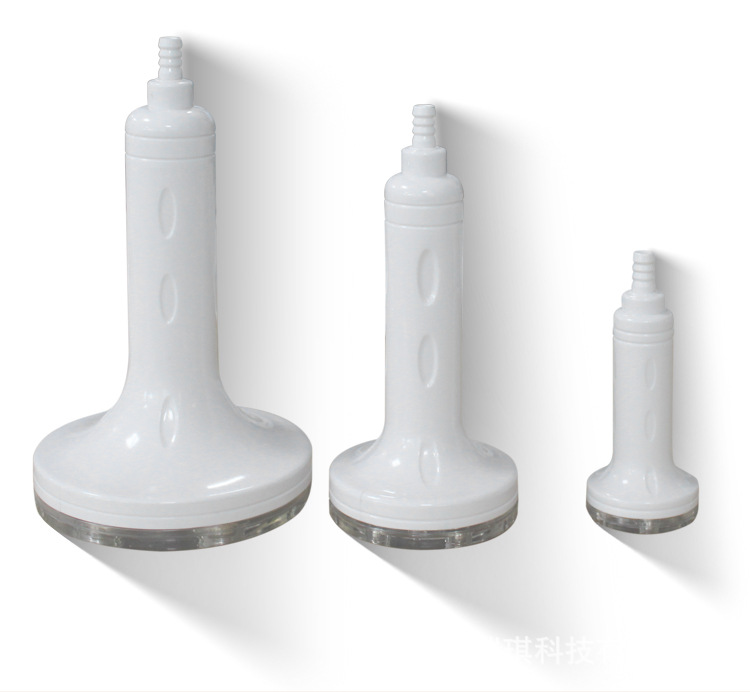 Accesorios para dispositivos de belleza de succión de puntos negros, gua sha, ventosas, cabezal de succión de grasa eléctrico de presión negativa, copa de dispositivo de aumento de senos de tamaño grande y mediano.