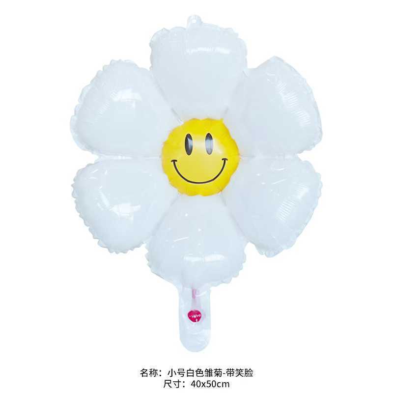 アマゾンの卵の花の小さい菊のアルミニウムの膜の風船は道具を撮影します。|undefined