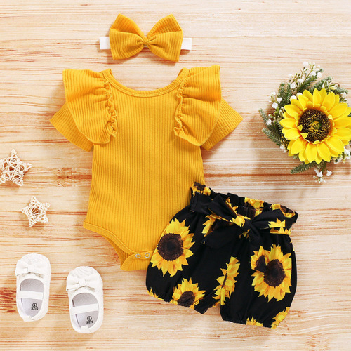 Baby girl's New Year's Eve summer fashion top