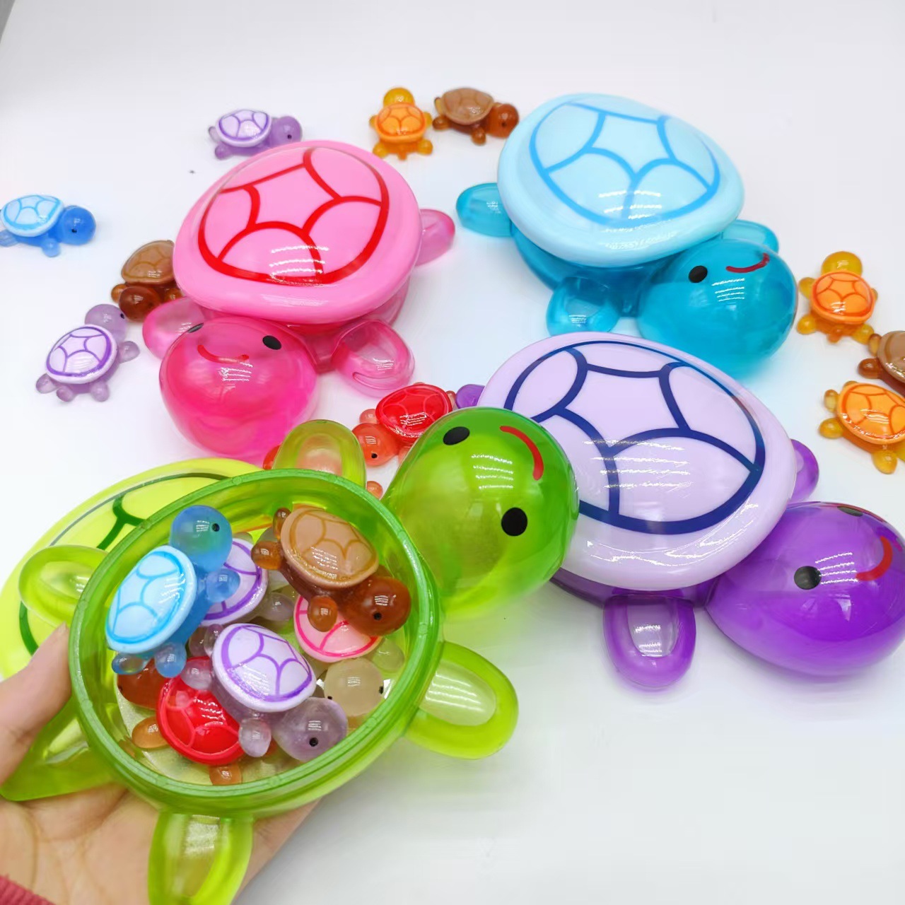 Cave de tortuga grande y pequeño Le colección de bolsas de caja ciega para chicas juguetes de tendencia jugar jugar image 4