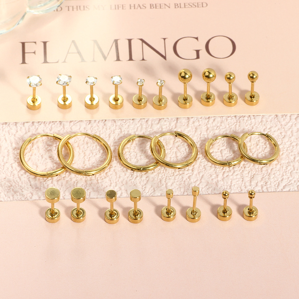 Labret piercing jewelry detail image