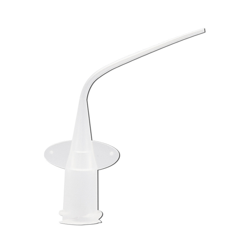 Aguja de llenado de raíz dental Cabezal de inyección de llenado de raíz aguja de mariposa desechable aguja curva transportador de pasta de sabiduría lavado de dientes image 3