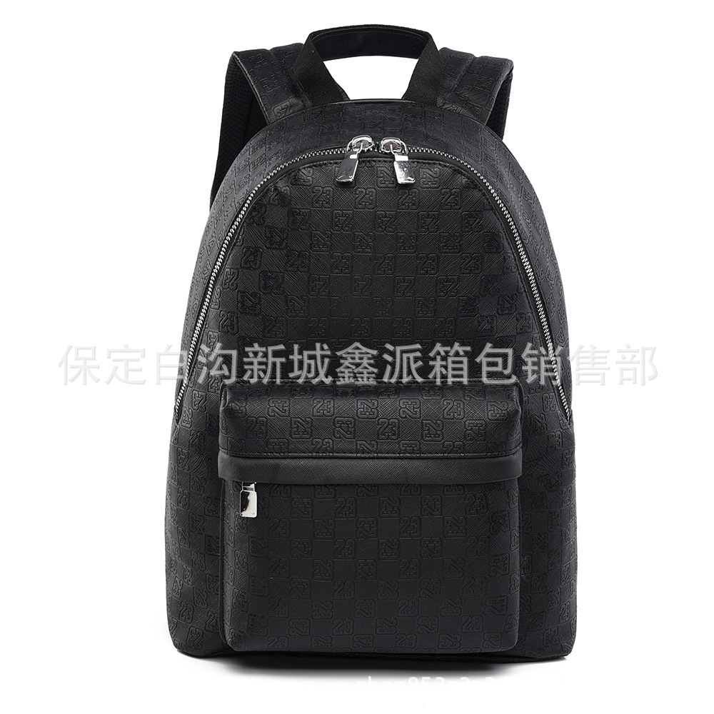 5782 대형 PU 블랙 실버