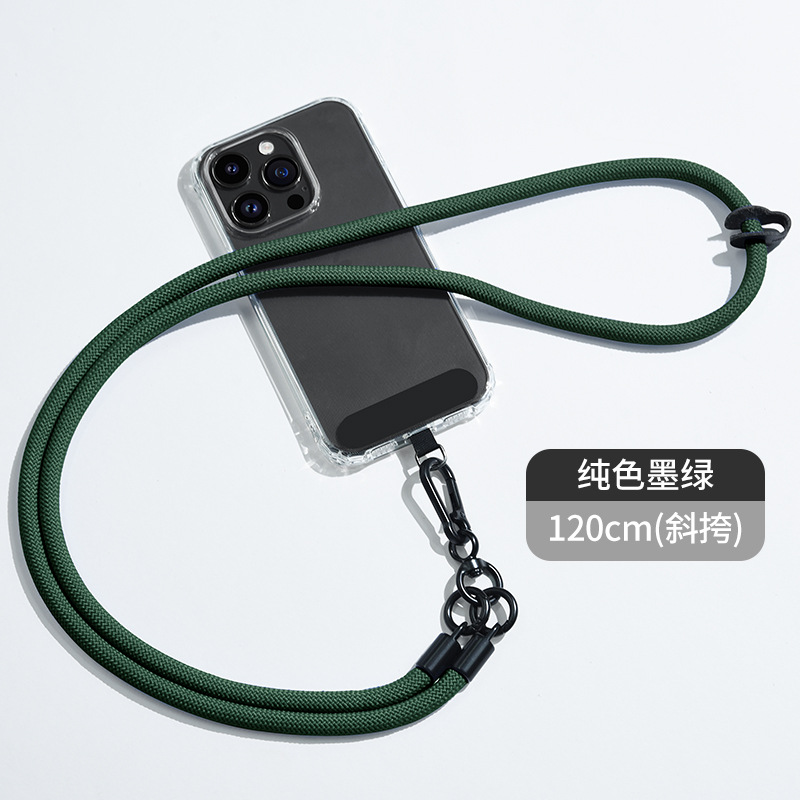 Cordón de teléfono móvil al por mayor crossbody ajustable avanzado Halter muñeca tejida Sling back clip caja del teléfono móvil correa de cordón