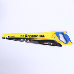 Factory wholesale yellow-and-blue-handled hand saws — landscaping, fruit tree pruning, logging, and home DIY woodworking hand saws