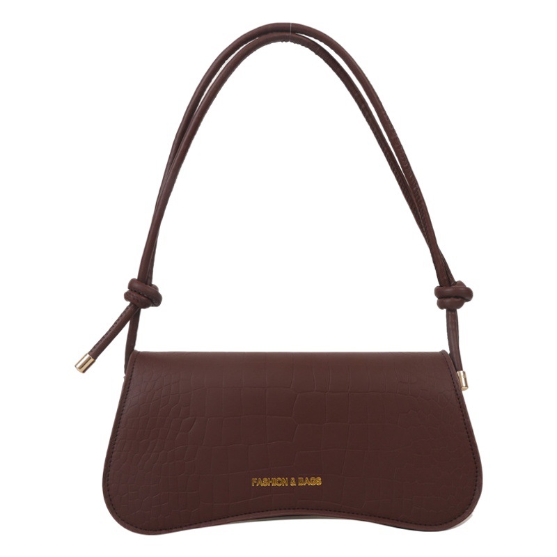 INS nicho textura bolsa de las axilas 2023 verano color sólido PU pequeña bolsa cuadrada estilo occidental viajero hombro bolsa de mensajero portátil