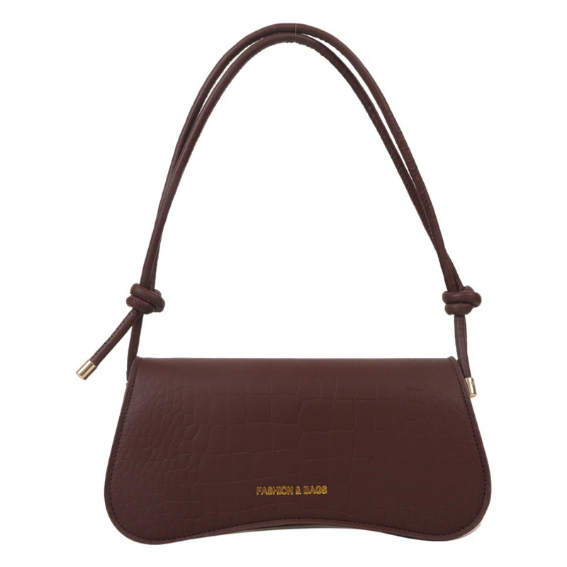 Текстурированная сумка подмышками в стиле INS, летняя однотонная маленькая квадратная сумка из искусственной кожи 2023 года, стильная сумка через плечо для поездок на работу, универсальная сумка.