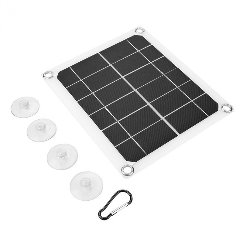 Solar Panel Charger 10W Solar Photovoltaic Panel Solar Power Bank Mobile Phone Solar Power Bank