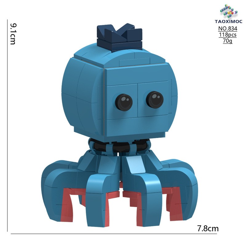 AI 山海経 Q バージョンクロスボーダーホットスタイルビルディングブロックタンゴタンサハール木製スティックマン子供の組み立ておもちゃの装飾品男性|undefined