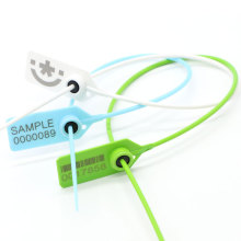 厂家批发铅封编号一次性塑料封条物流煤运车银行封签防伪施封锁扣