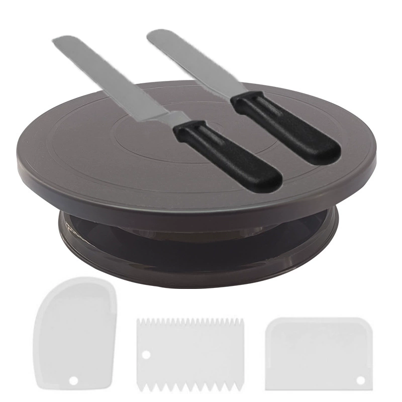 Амазонка из шести частей черная рамка с поворотным столом