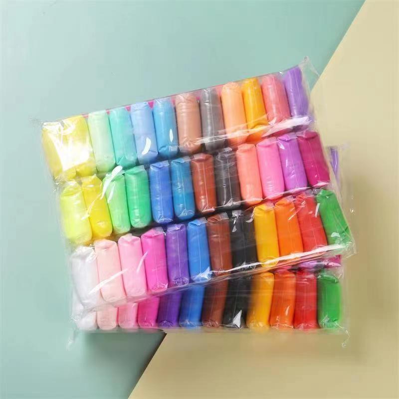 Arcilla súper ligera 36 color plastilina espacio de arcilla de color arcilla hecha a mano para niños y niñas DIY fábrica de juguetes al por mayor