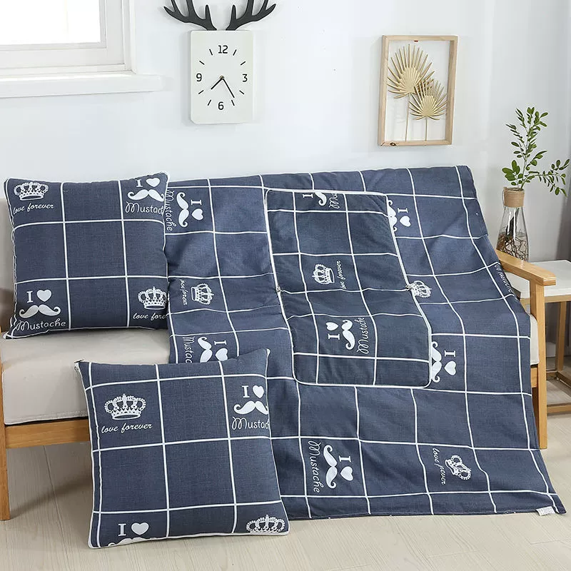 Pillow for elementary school students, folding duvet at lunchtime, for students