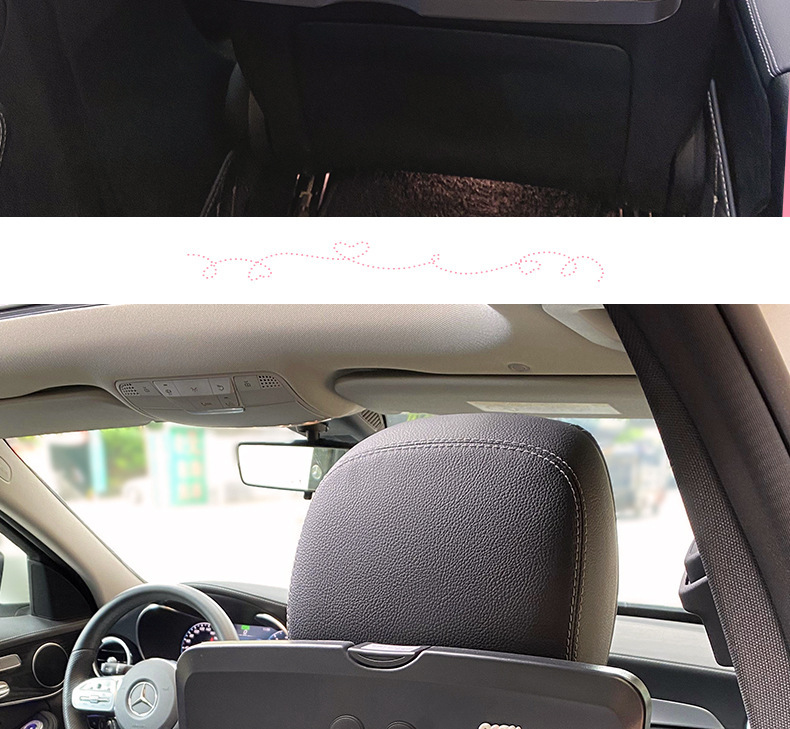 Car Small Table, Rear Seat, Multifunctional Car Dining Table, Foldable Storage Dining Table, Computer Notebook Wholesale