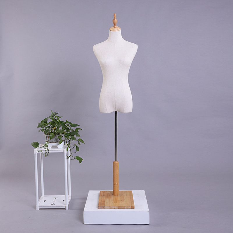 Maniquí Femenino de Cuerpo Completo con Base de Madera para Escaparate y Vestidos de Novia image 12