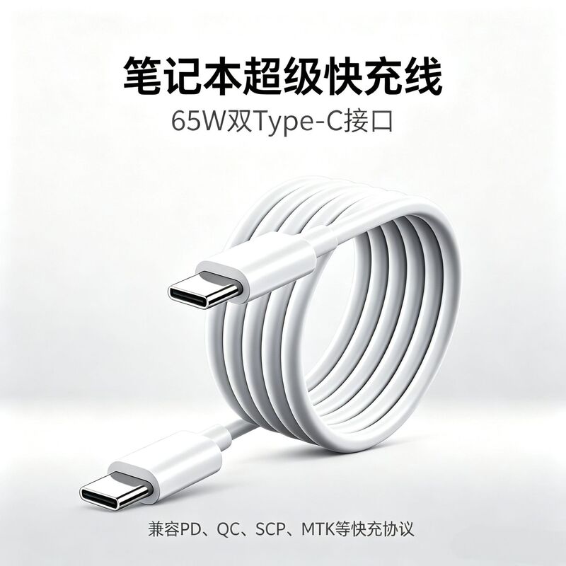 65W Laptop Fast Charging Data Cable Is Suitable for Apple/Huawei/Xiaomi/Lenovo and Other Laptop Data Cables 65W Laptop Fast Charging Data Cable Is Suitable for Apple/Huawei/Xiaomi/Lenovo and Other Laptop Data Cables