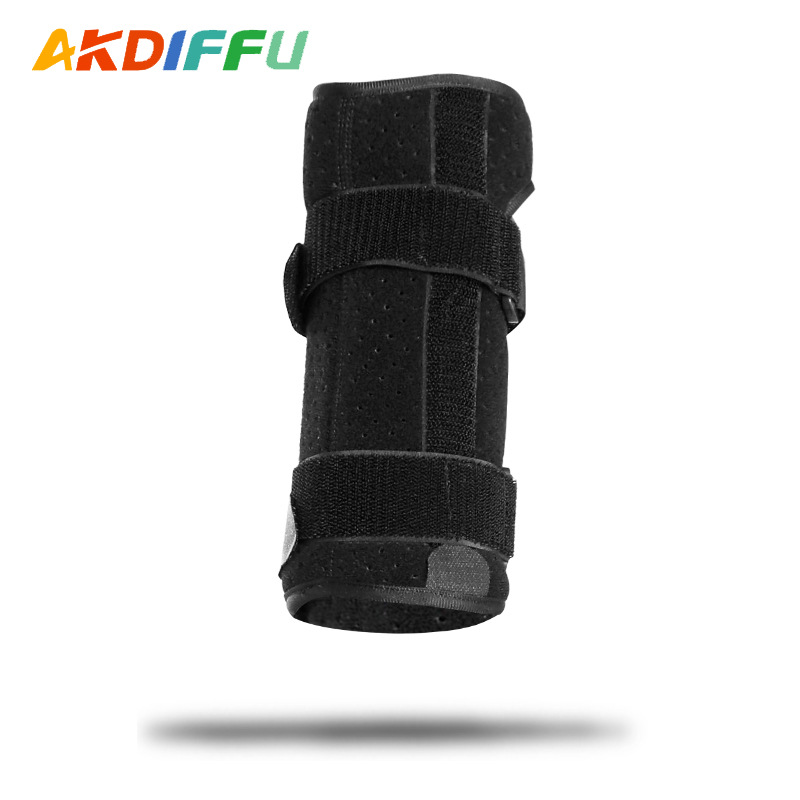 Unisex nueva placa de acero pulsera esguince de protección bobinado pulsera de apoyo de presión deportes equipo de protección pulsera al por mayor