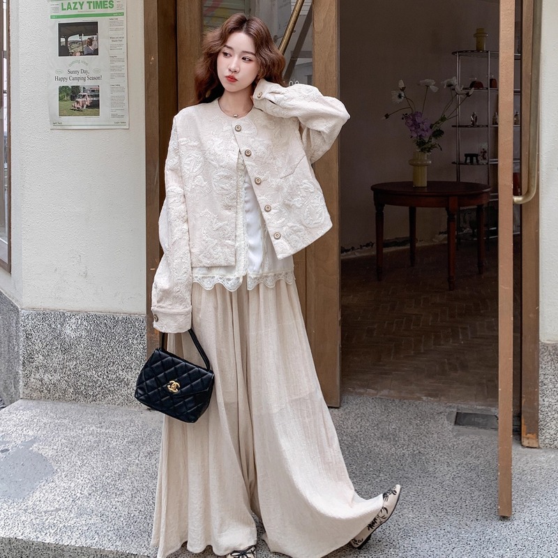 新中式轻国风外套女2025春秋新款独特超好看气质显瘦短款唐装上衣|undefined