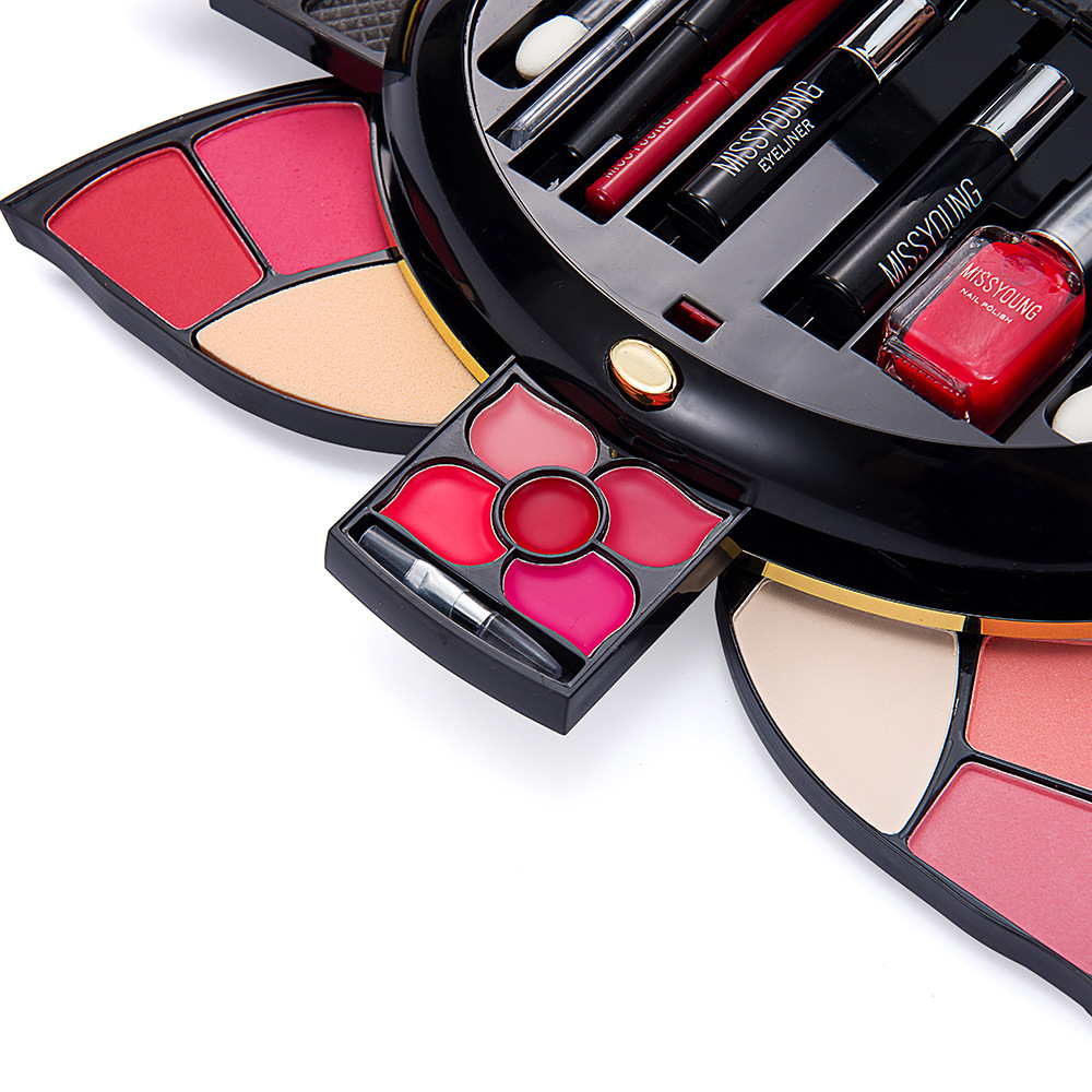 MISS YOUNG Multi-functional Makeup Palette, Eyeshadow Blush, Contouring Set, Makeup Palette, Makeup Box, Nail Polish, Eyeliner Item Picture