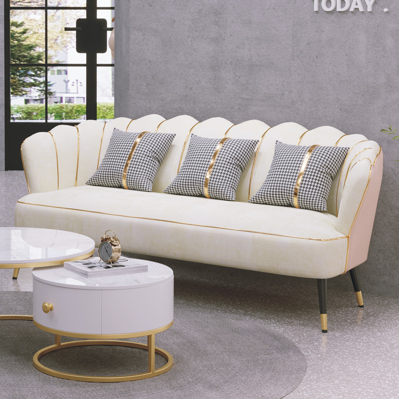 핑크와 오프화이트 [테크니컬 크로스]