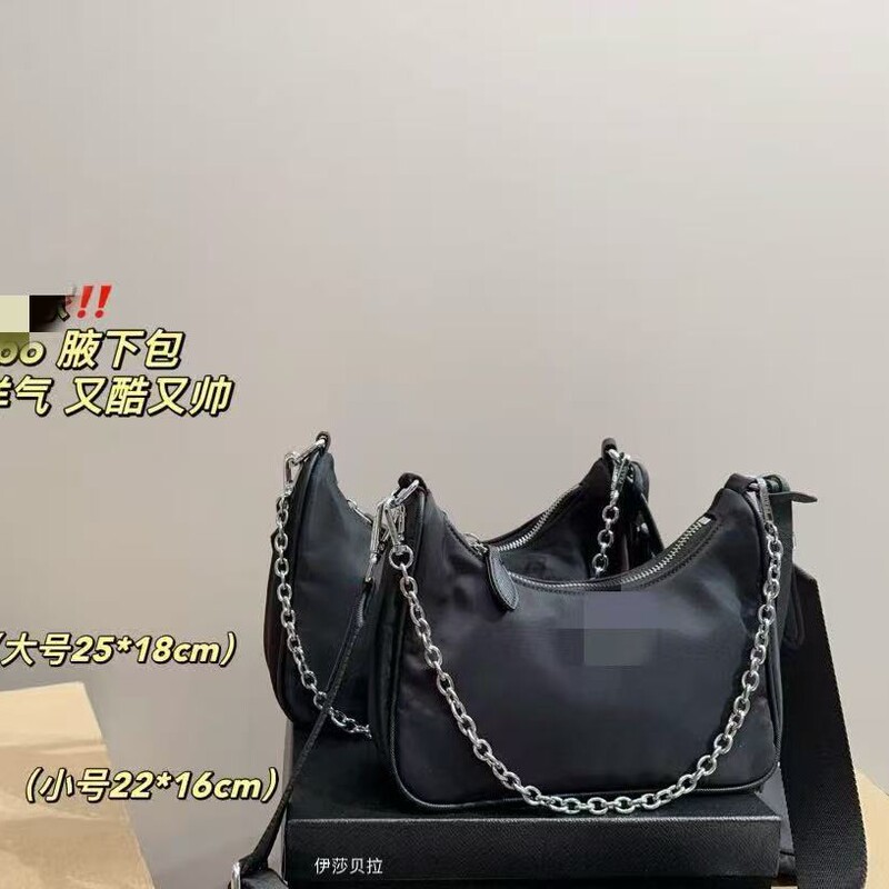 Tweed Style Classy High-Quality Quilted Chain Bag Big-Name Armpit Bag Crossbody Bag Small Bag for Women Versatile and High-End