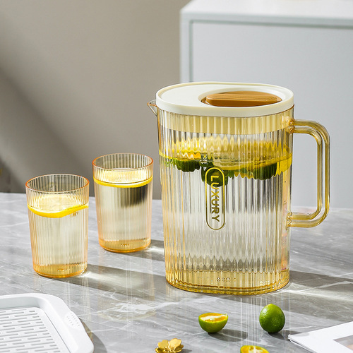 Cold kettle plastic kettle juice jug tie kettle restaurant heat-resistant flower teapot cold kettle manufacturer wholesale