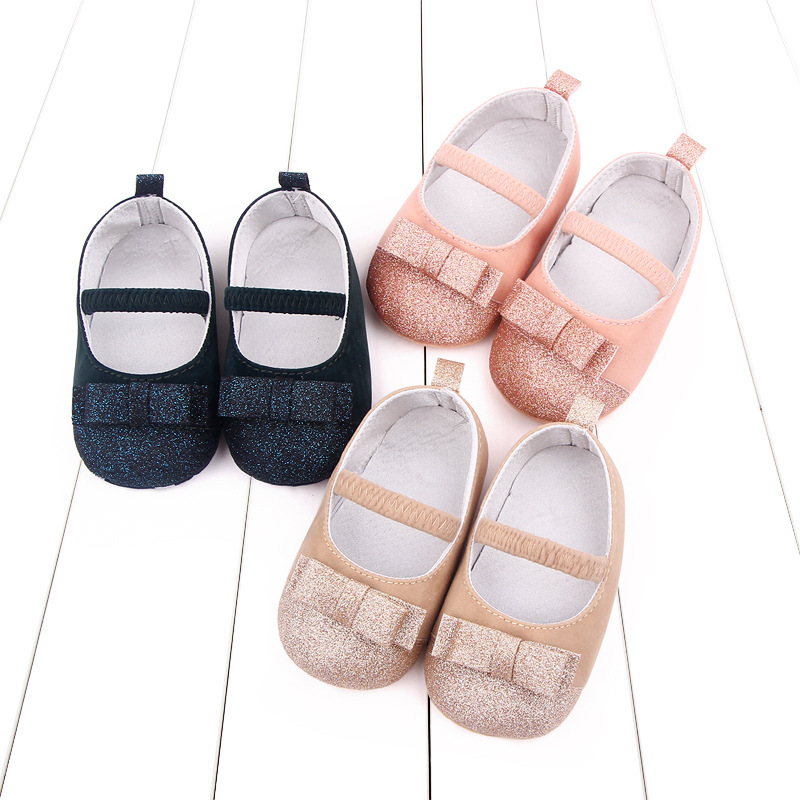 0-12 months baby girl shoes glitter powd...