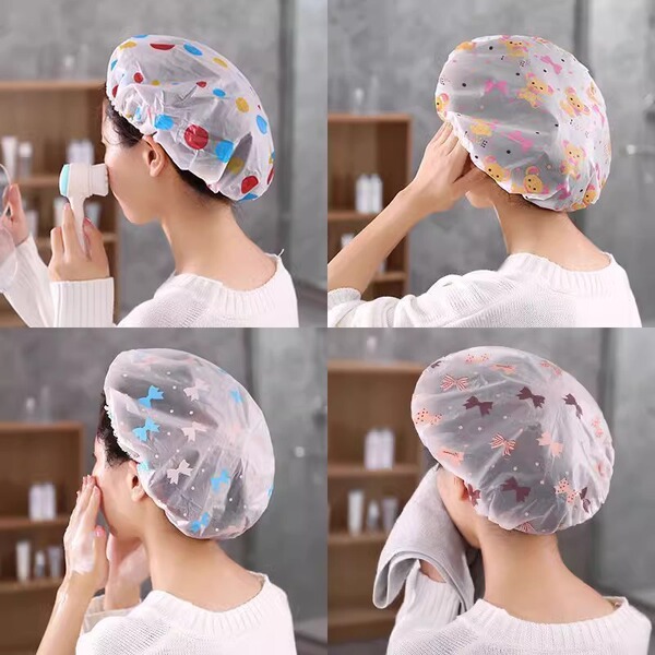 Disposable shower cap