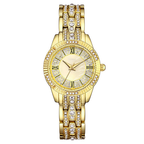 Diamond shell face ladies watch women's watch quartz watch bracelet manufacturer one piece drop shipping source