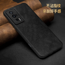 适用三星S25FE手机壳皮质S24磁吸S23纯色高级感22Ultra保护套s21+
