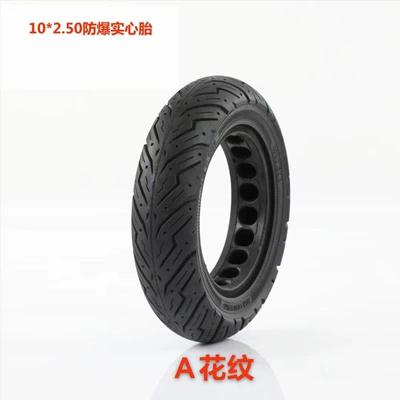 10X2.50 Solid Tire 10inch Electric Scooter 10*2.70-6.5 Air-Free Cut-Out Explosion-Proof Off-Road Tire