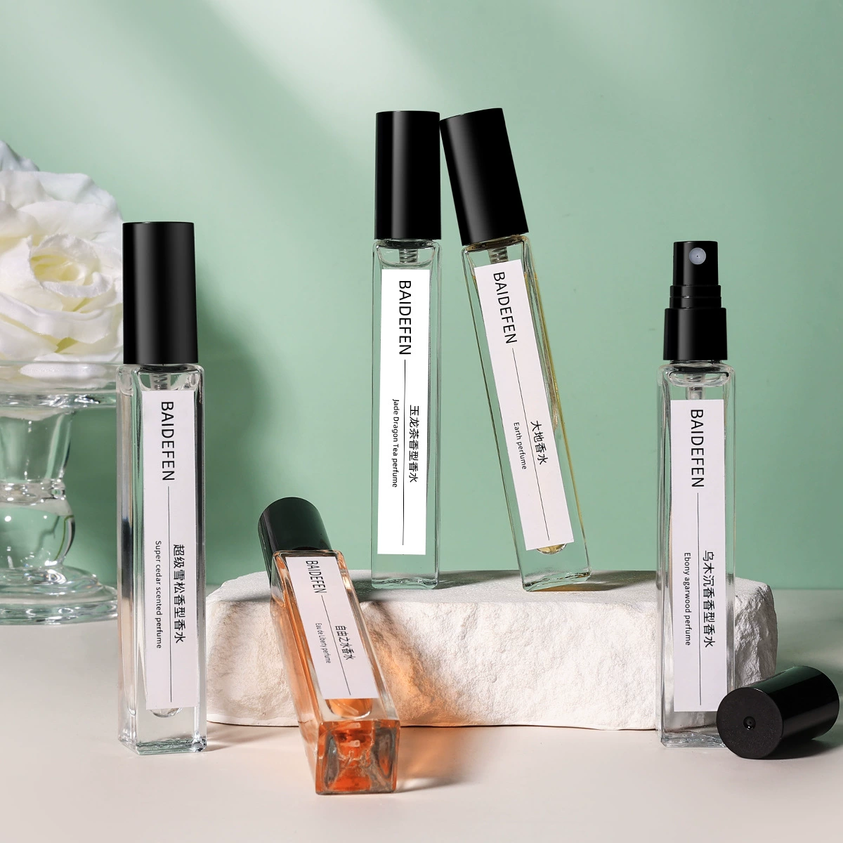 10ml мужские и женские парфюмерные парфюмерные парфюмерные производители оптом светло-ароматные ароматные цветы и фруктовые ароматы