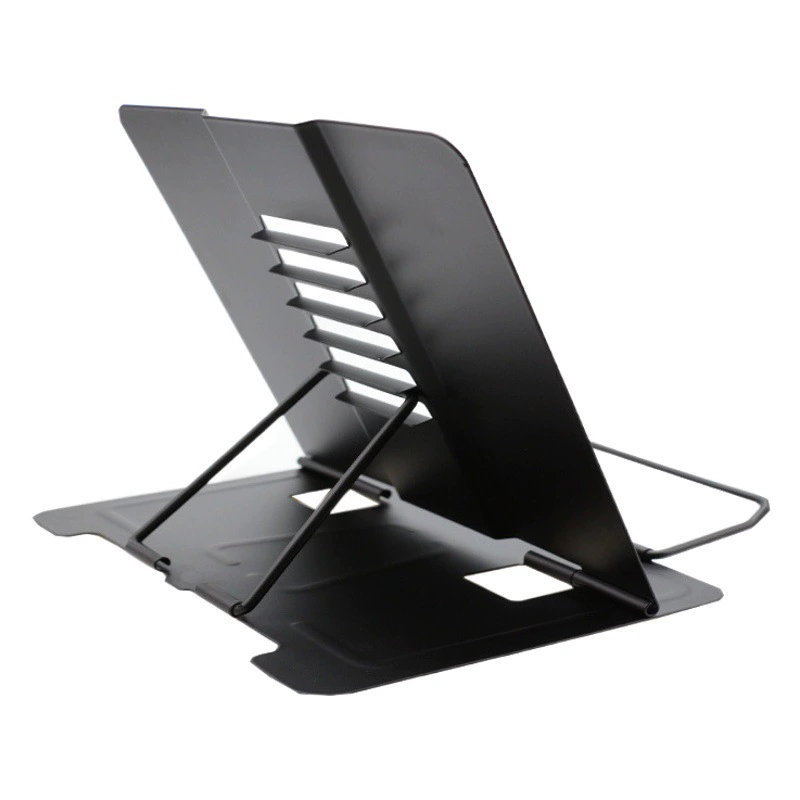 Fanqiao многофункциональная Складная подставка для чтения Morandi Студенческая портативная книжная полка для чтения металлическая книжная полка для чтения детская книжная подставка