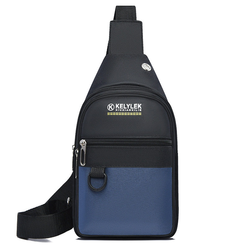 Hombres nuevos mochilas casuales al aire libre bolsas portátiles de pecho de gran capacidad de viaje de negocios bolsas de hombro de moda