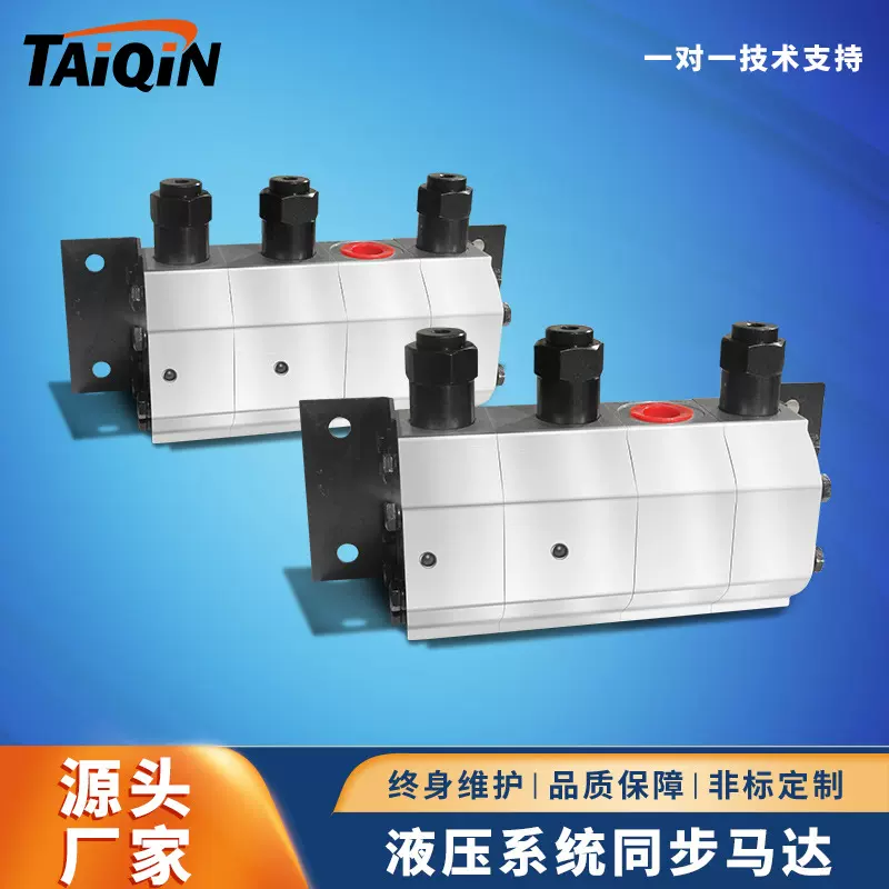 液压系统2路流量同步马达精密分流器 FMA平衡阀齿轮升降平衡阀