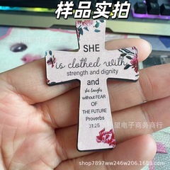 12 Pcs Magnetic Cross Bookmarks Gifts 12个磁性十字书签礼物
