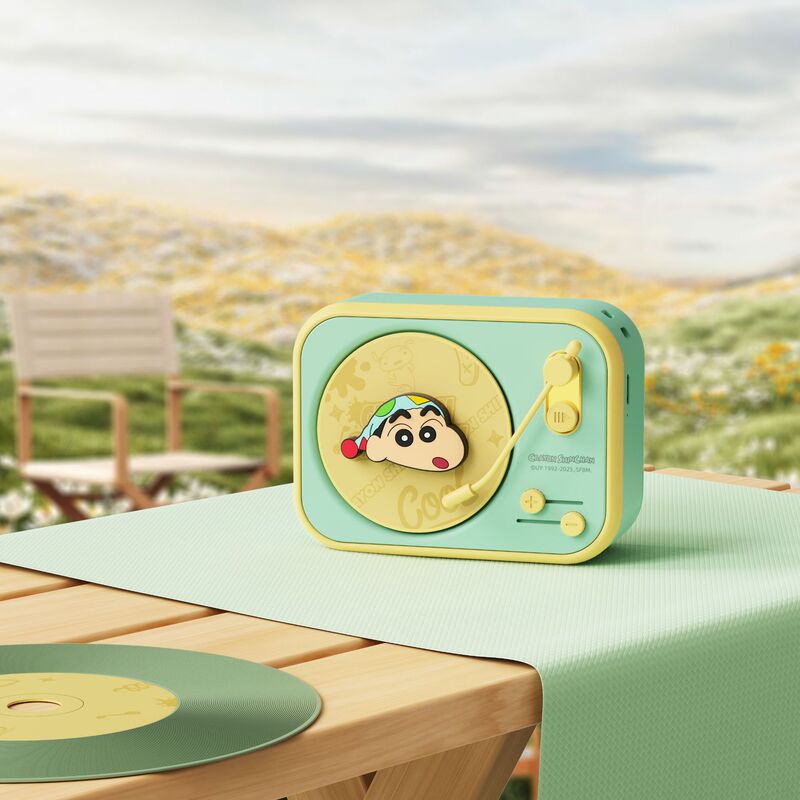 クレヨンしんちゃんレコード音響無線bluetoothかわいい子供の日の誕生日プレゼント友達の親友カップル|undefined